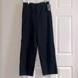 Wide Leg Twill Pant